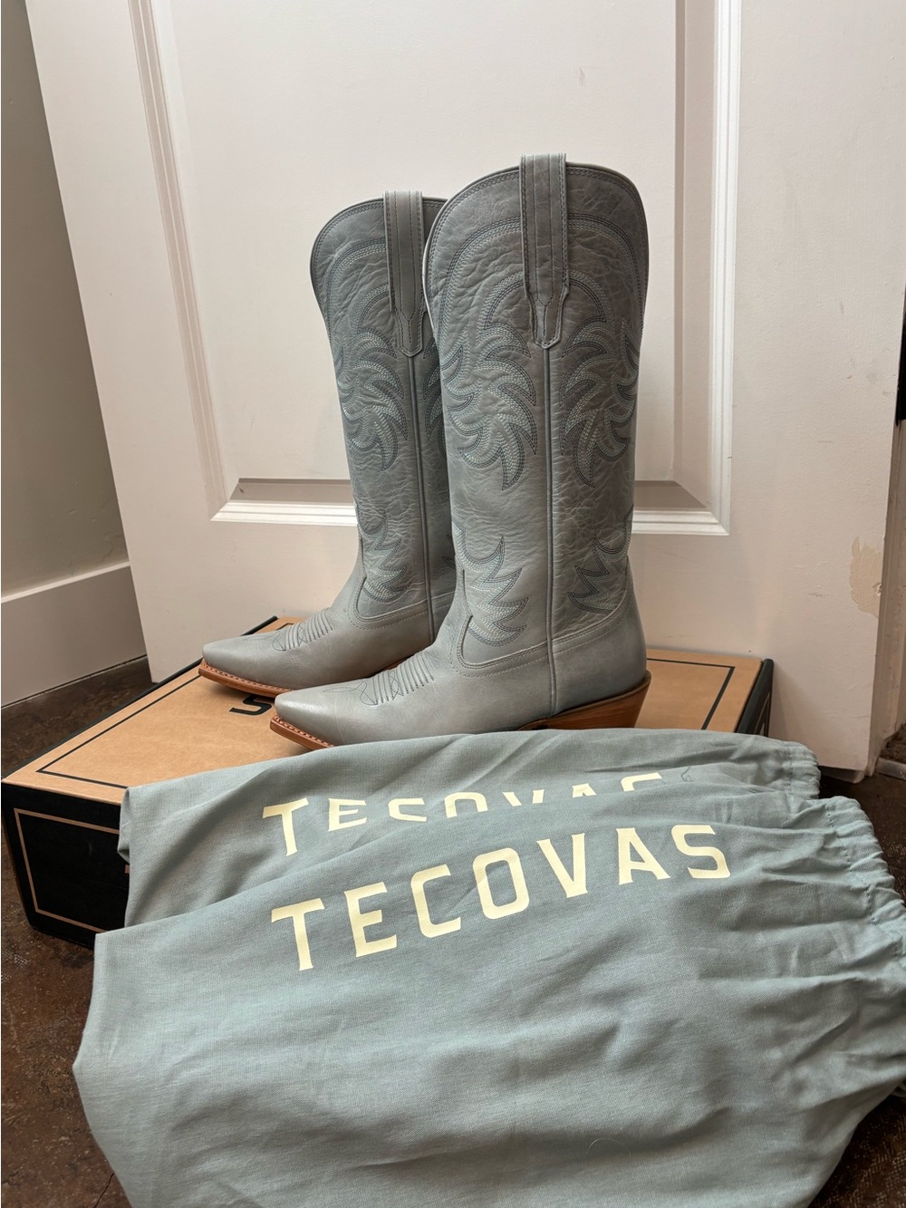 Tecovas Limited Edition Slate Blue Annie Boots